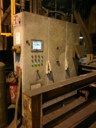 Drahtgurtstrahlanlage RUMP, Nutzbreite 1000 mm