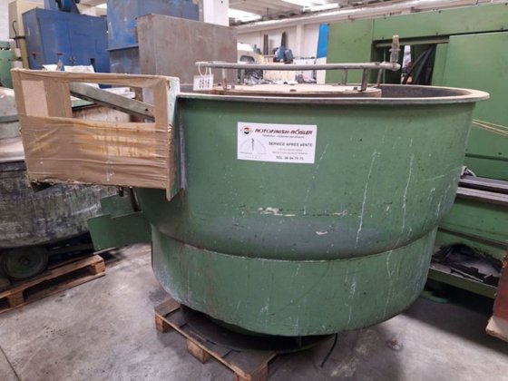 振动抛光机，直径 1590 毫米，PARKER / RÖSSLER