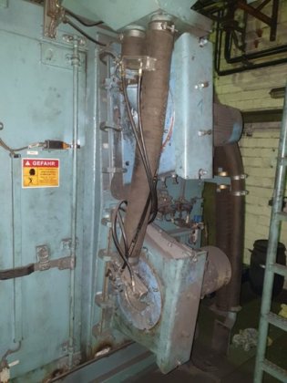 Shotblast cabinet DISA SPH2-55/12