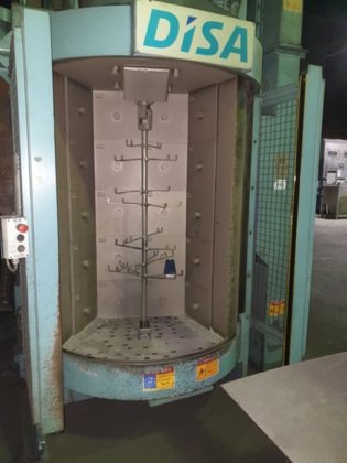 Rotationshänge-Strahlanlage DISA SPH2-55/12