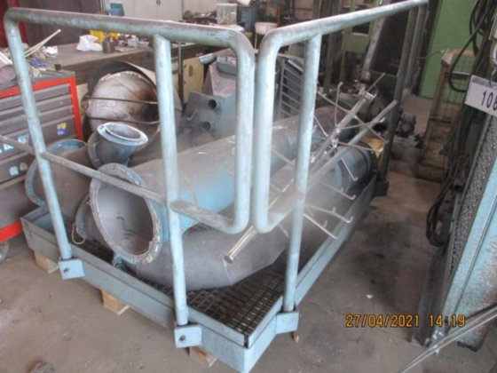 Shotblast cabinet DISA SPH2-55/12