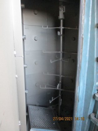Shotblast cabinet DISA SPH2-55/12