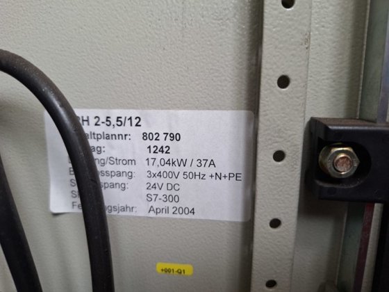 Shotblast cabinet DISA SPH2-55/12
