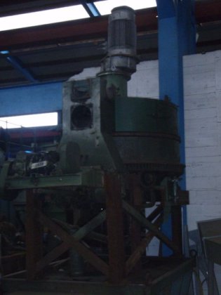 1980 グリーンサンドミキサー EIRICH EBG4、タービン付き