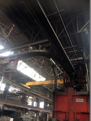 2007 RÖSLER抛丸室，3台涡轮机，载荷1500公斤