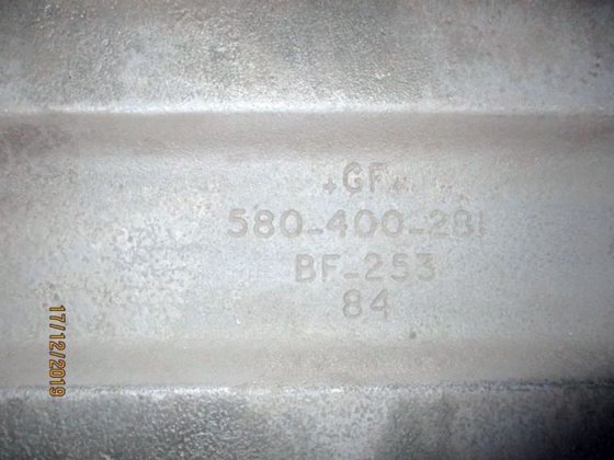 ショットブラスト用タービン2基、モーターG+F付き、Ø 495mm