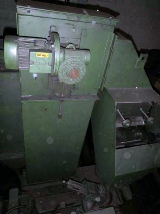 带橡胶带和粉尘过滤器的滚带式抛丸器，OMSG