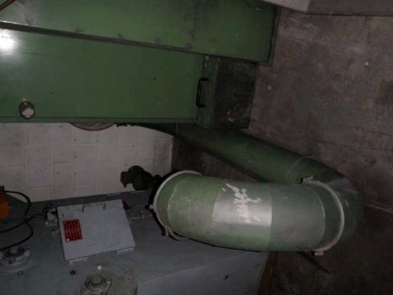 带橡胶带和粉尘过滤器的滚带式抛丸器，OMSG