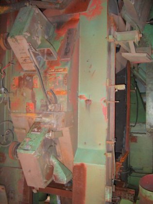 1976 モノレールショットブラストプラント BMD、1200 mm x