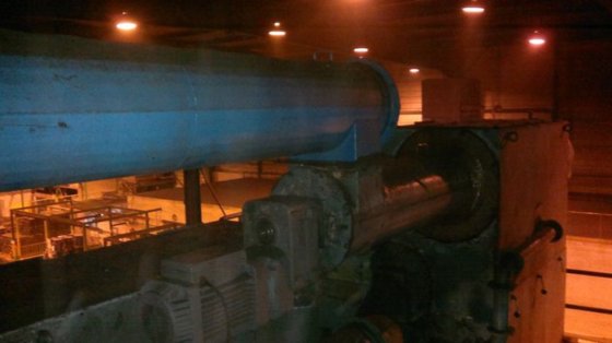 1999 Continuous tumble belt shotblast