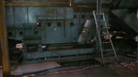1999 Continuous tumble belt shotblast