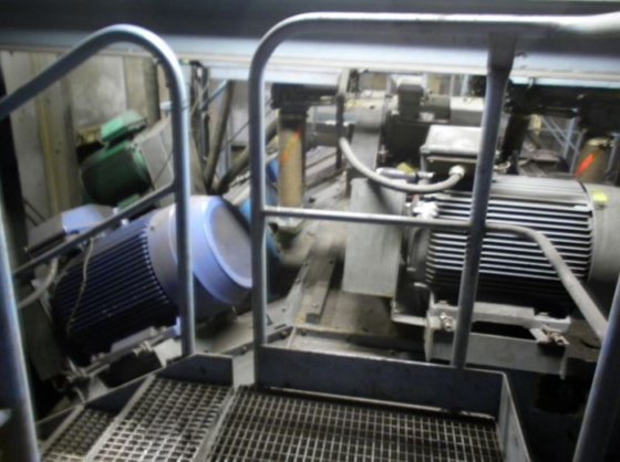 1999 Continuous tumble belt shotblast