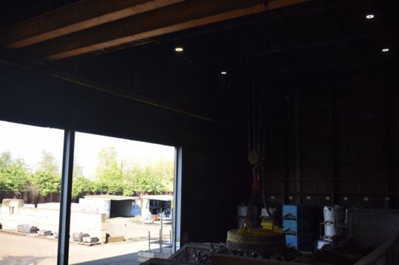 2008 ローディングクレーン10tとマグネットELMEC