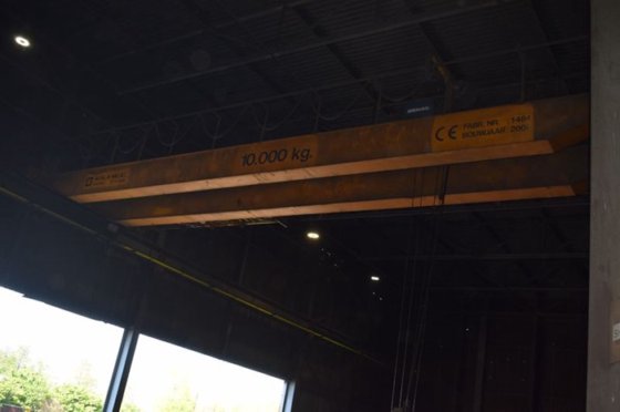 2008 ローディングクレーン10tとマグネットELMEC