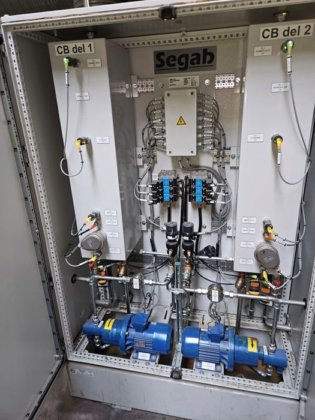 2019 中子砂ミキサー用ドージングシステム SEGAB