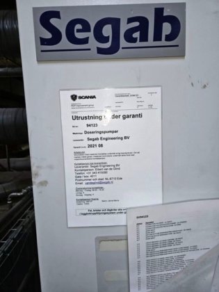 2019 中子砂ミキサー用ドージングシステム SEGAB