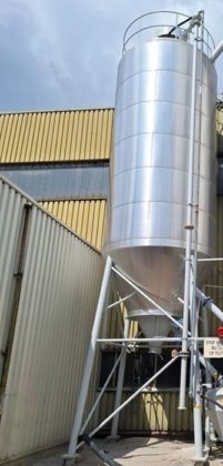 Sandsilo ±43m³