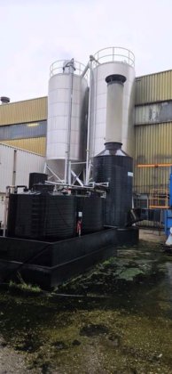 Sandsilo ±43m³