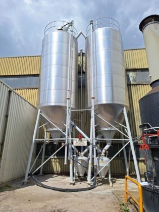 Sandsilo ±43m³