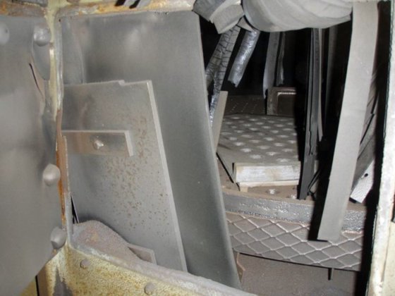Drehtischstrahlanlage SISSON-LEHMANN, Ø 1800 mm