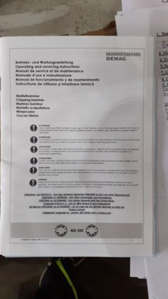 气动锤 DEMAG MD200，新