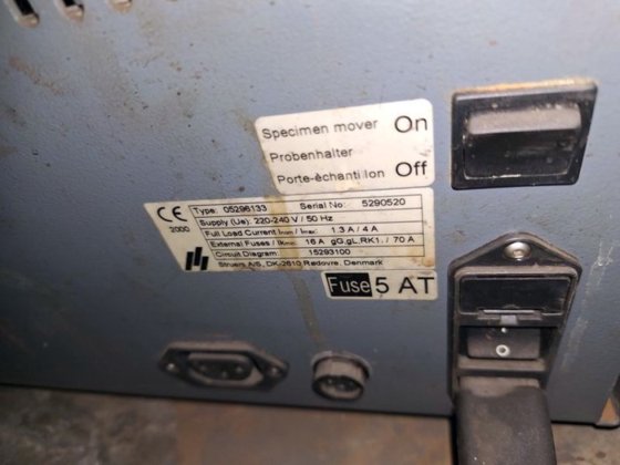 ポリッシャー グラインダー STRUERS, Ø 200mm