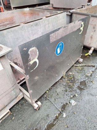 2001 不銹鋼±1.5 立方米塗料盆，不含攪拌器