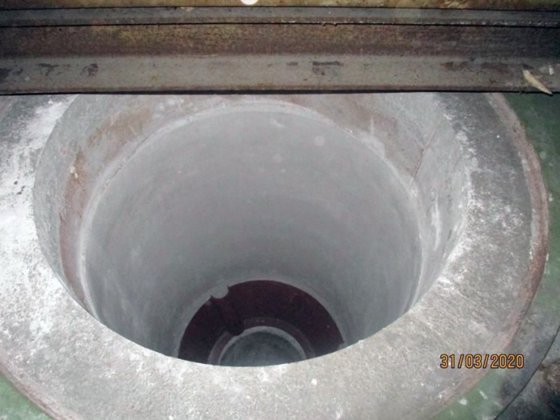 完全交換炉本体、3.2 t