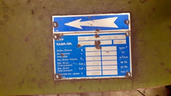 Sil kartoñs 7500m3/e