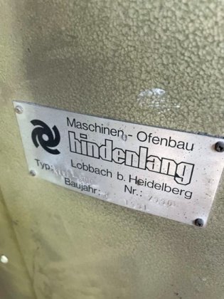 1990 倾斜式坩埚炉 HINDENLANG，铝，炯加热，800 千克