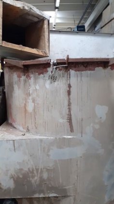 1990 傾斜るつぼ炉 ヒンデンラング、アルミニウム、ガス加熱、800 kg