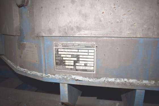 勇克感应炉，4 吨