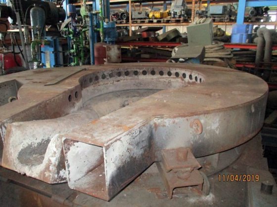 勇克感应炉，4 吨