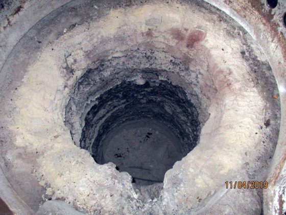 勇克感应炉，4 吨