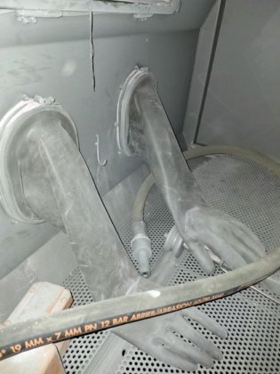 Manuel sandblasting unit LABOREX
