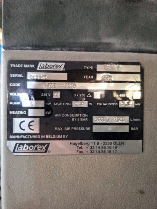 手動サンドブラストユニット LABOREX