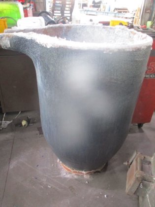 ALU 電動保持ラドル ALU バルザー、リフティングビームおよびギアボックス付き