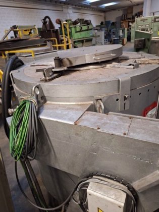 摩根牌±600kg铝制可倾斜式电炉