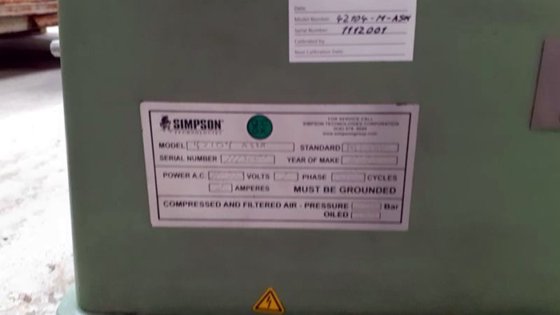 Tester nerzh an traezh SIMPSON