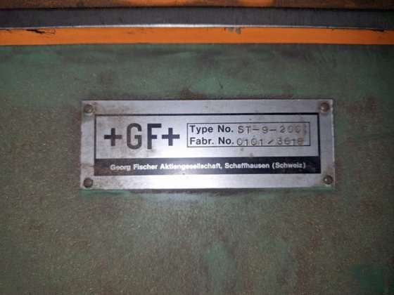 Raupenbandstrahlanlage GF ST9