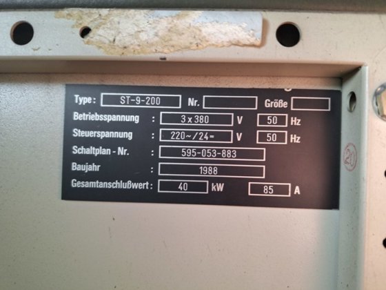 Raupenbandstrahlanlage GF ST9