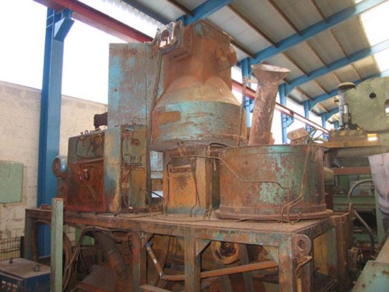 克罗宁砂处理设备 FORDATH 2 吨/小时，气体