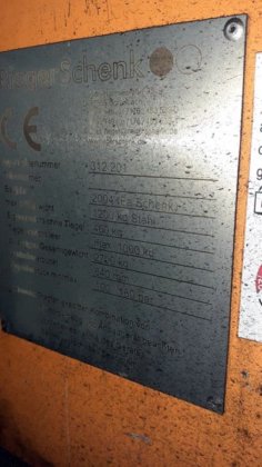 RIEGER SCHENKER 铲车用钢包翻转机