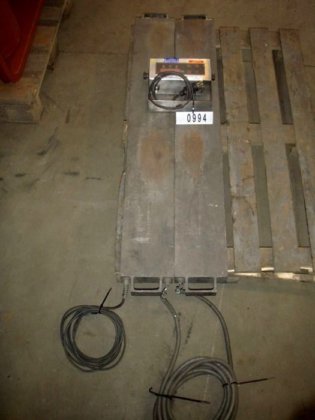 数字地面天平，EXA，1.5 吨，用于托盘车