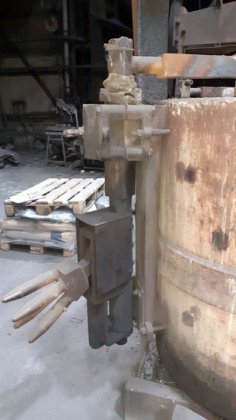 底部浇注勺 SENSENBRENNER，2.5 吨