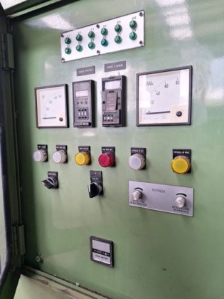 電気式修正溶解炉 A. CESANA ±600kg