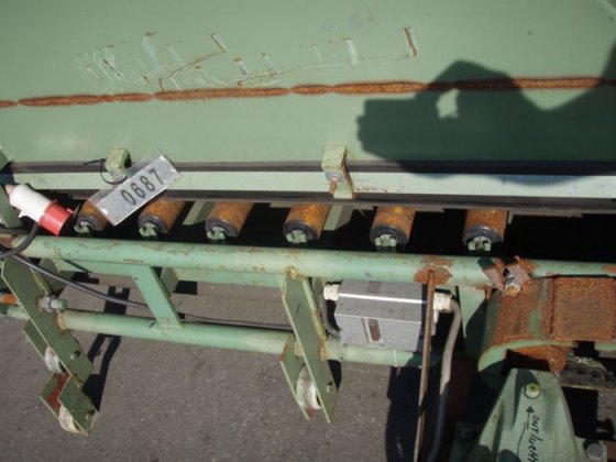 卸料带，1550 毫米 x 780 毫米，带料斗