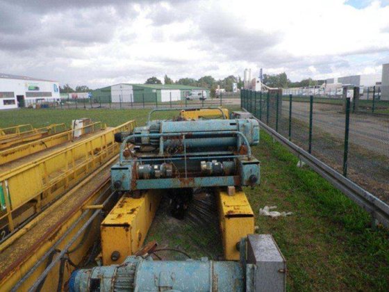 起重机桥架 25 +10 吨 DEMAG，18550