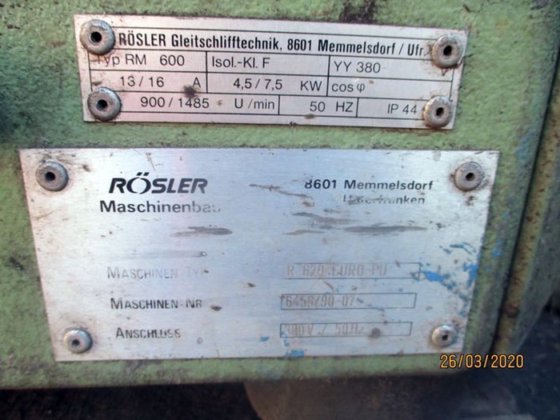 サーキュラーバイブレータ / こてバイブレータ RÖSLER 620l