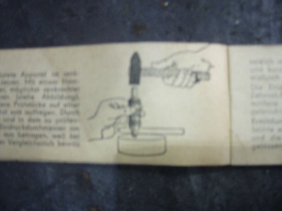 POLDI 手动球形硬度计，木盒包装